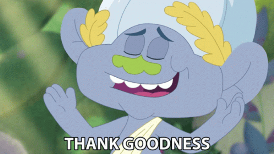 Guy Diamond Thank Goodness GIF