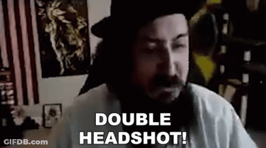 Guy Double Headshot GIF