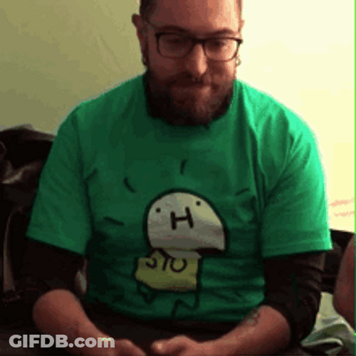 Guy Explaining Hand Gestures Question Mark GIF