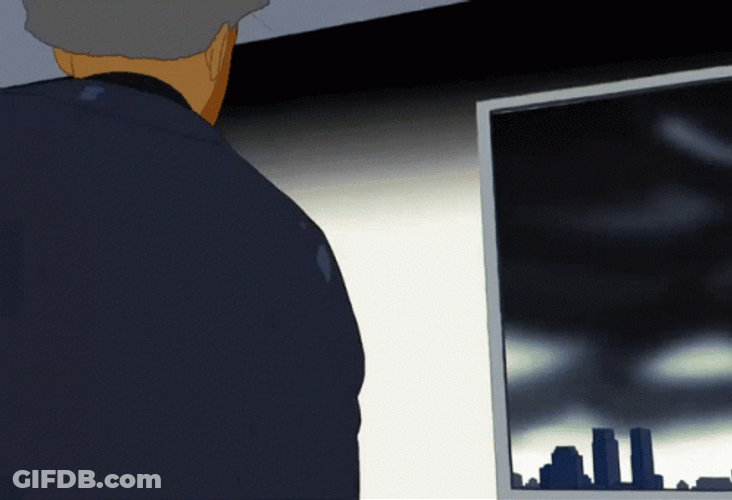 Guy Fall Out From Building GIF