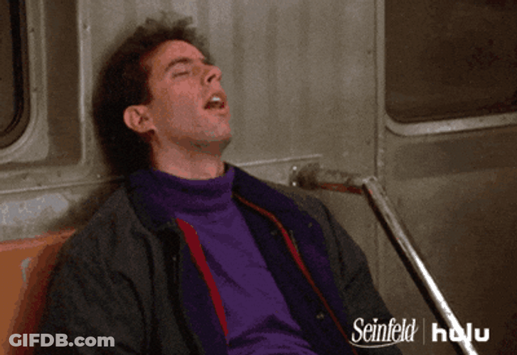 Guy Fell Asleep GIF