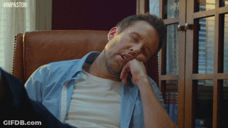 Guy Fell Asleep Quickly GIF