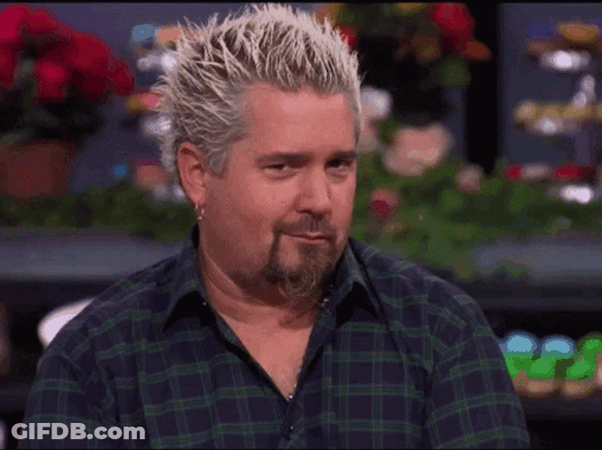 Guy Fieri Raising Eyebrows GIF
