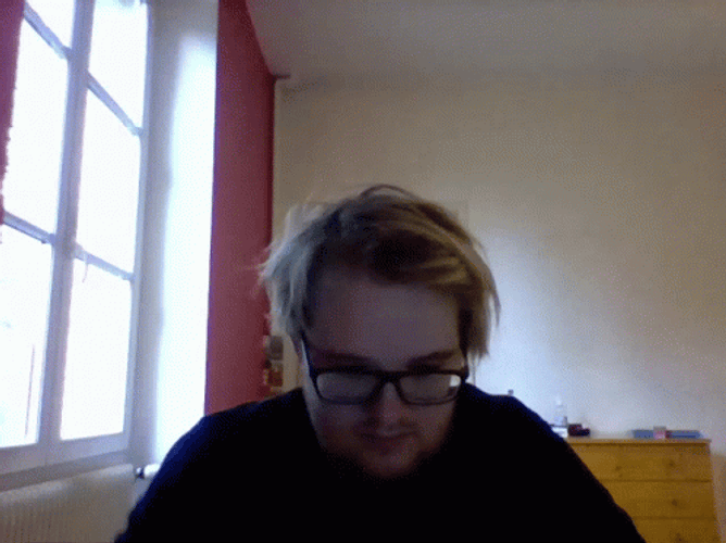 Guy Flash His Reverse Card GIF