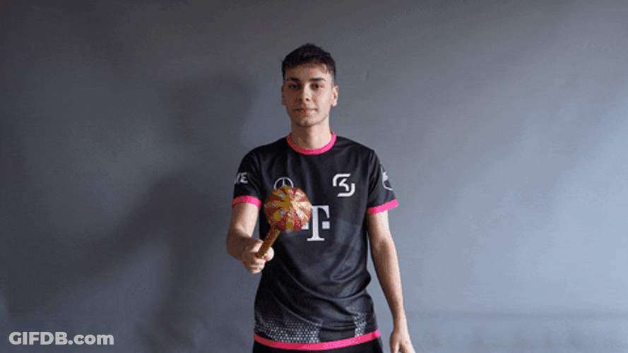Guy Gamer Playing A Magic Wand GIF