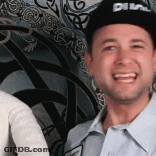 Guy Imitates Flava Flav Yeah Boy GIF