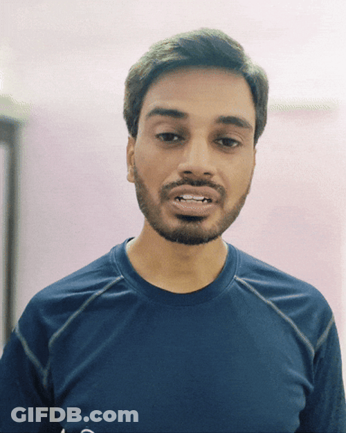Guy In Blue Jacket You Need To Leave Now GIF