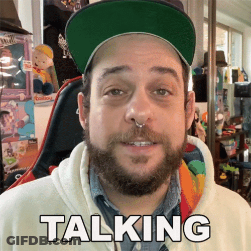Guy Is Talking GIF