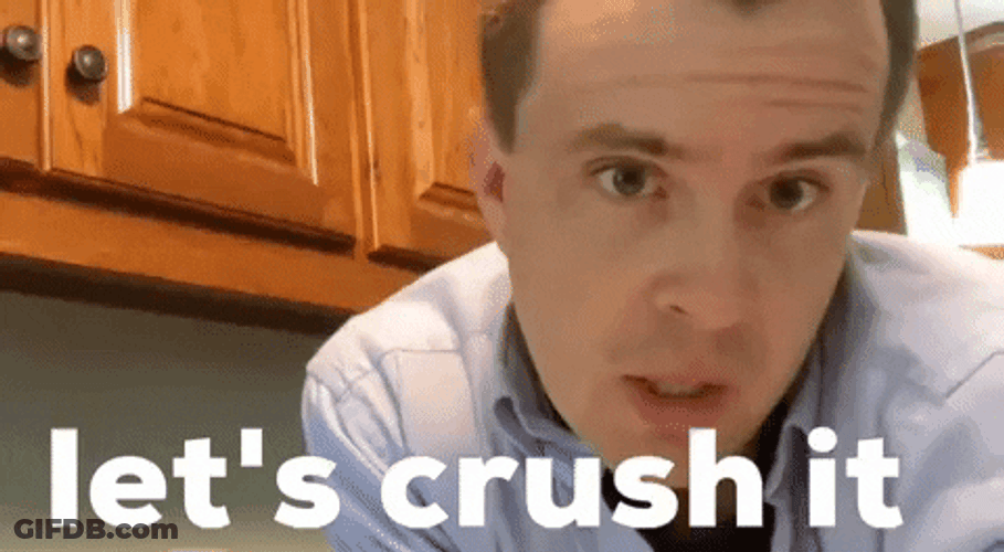 Guy Lets Crushed It GIF