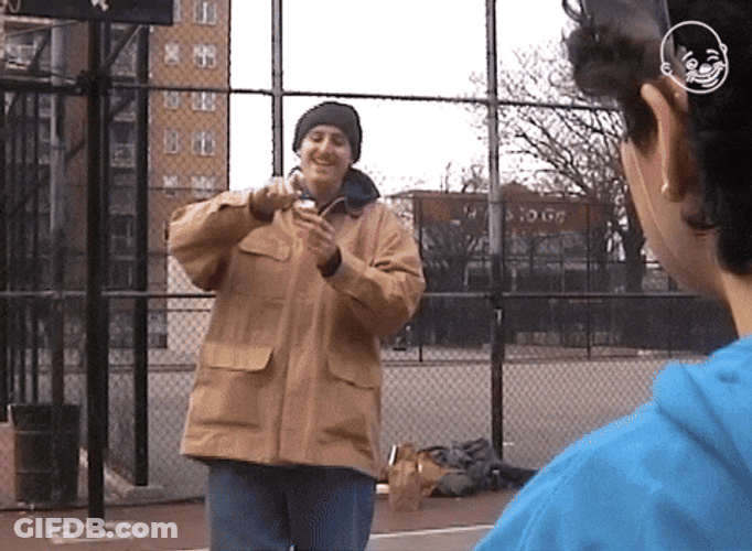 Guy Lighting Cupcake As Birthday Greeting GIF