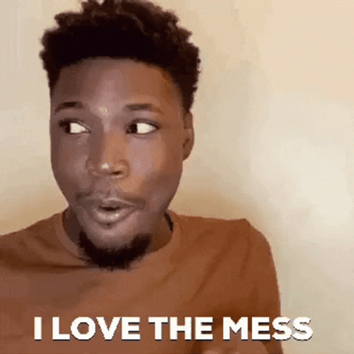 Guy Loves Hot Mess GIF