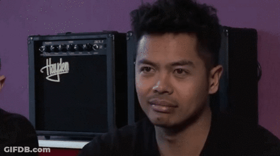 Guy Making Meh Expression GIF