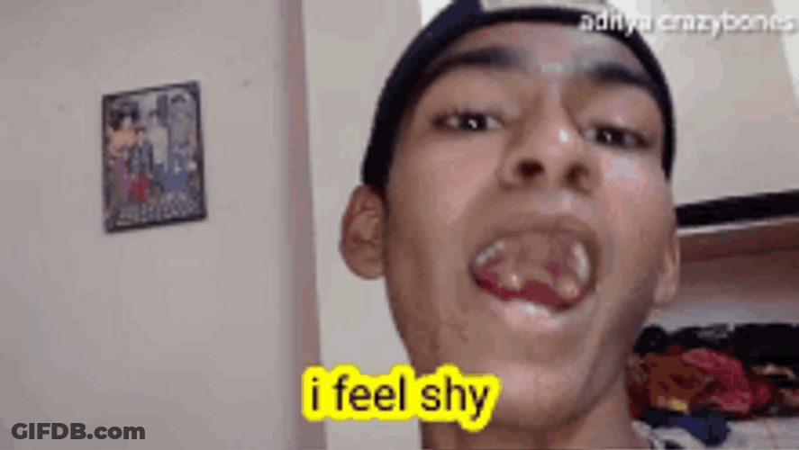 Guy Missing Teeth Feel Shy GIF