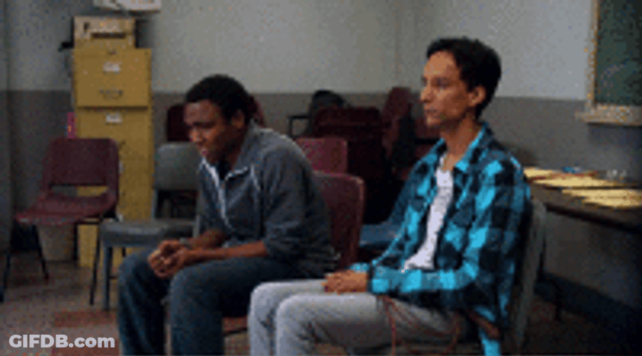 Guy Nervous Freaking Out GIF