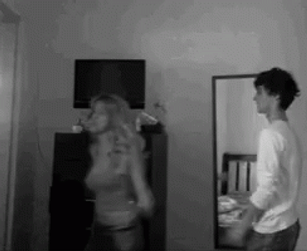 Guy Pulling Closer Rough Kiss GIF