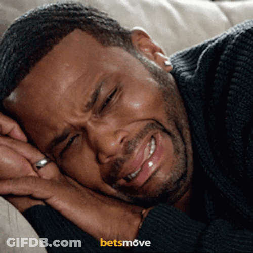 Guy Sad Cry Laying Down GIF