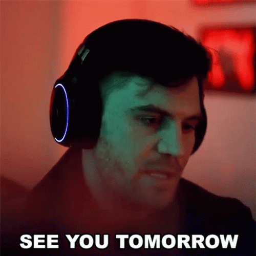 Guy Says See You Tomorrow GIF