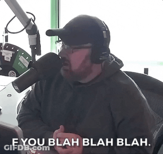 Guy Says The Ending Was Just Blah GIF