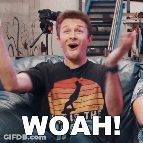 Guy Shocked Woah GIF
