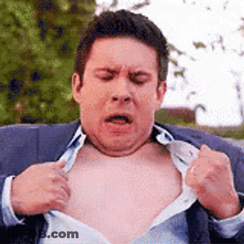 Guy Showing Heartbeat GIF