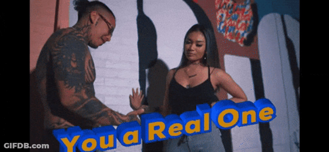 Guy Singing You Real One Real Mvp GIF