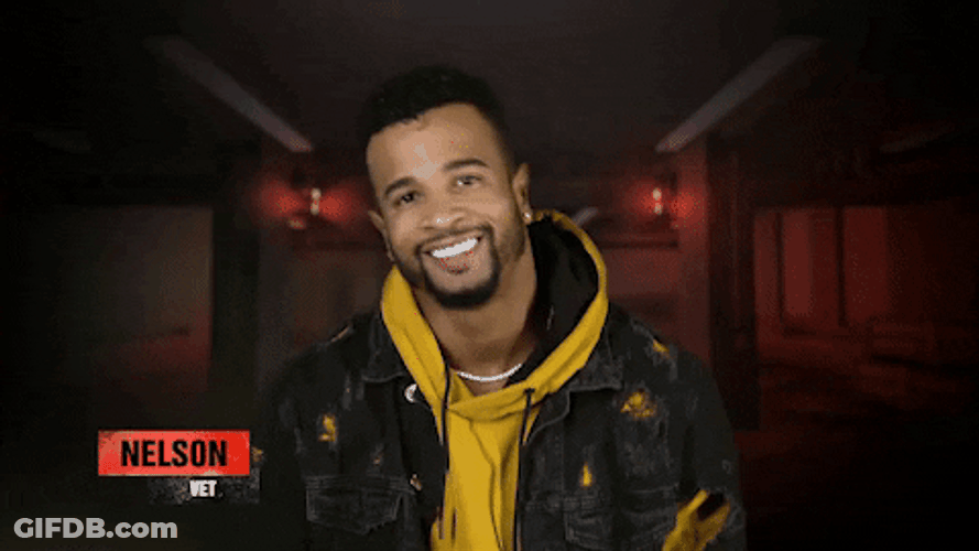 Guy Spark Teeth Smiling In The Challenge GIF