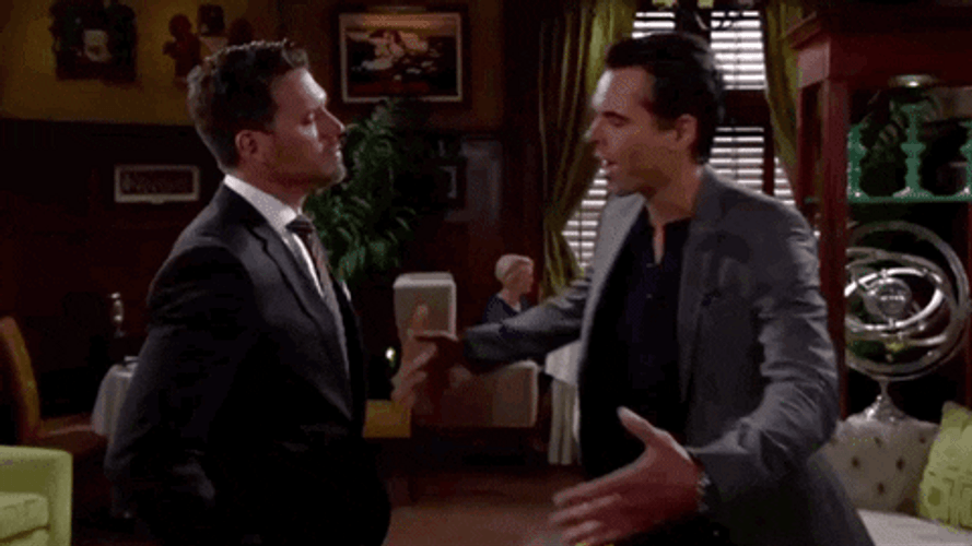 Guy Swerve When The Other Guy Wants Hug GIF