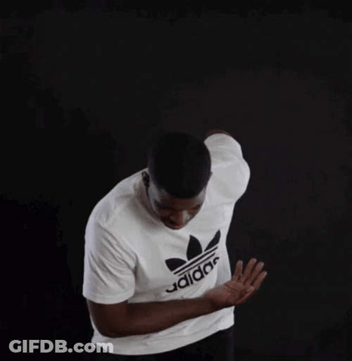 Guy Taking A Bow GIF