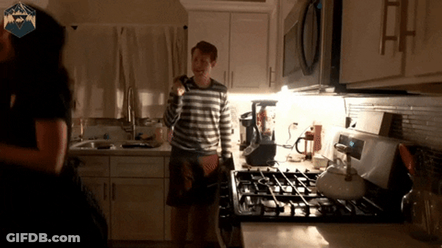Guy Thinks It Is From Casper GIF