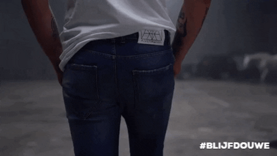 Guy Walking Back View GIF