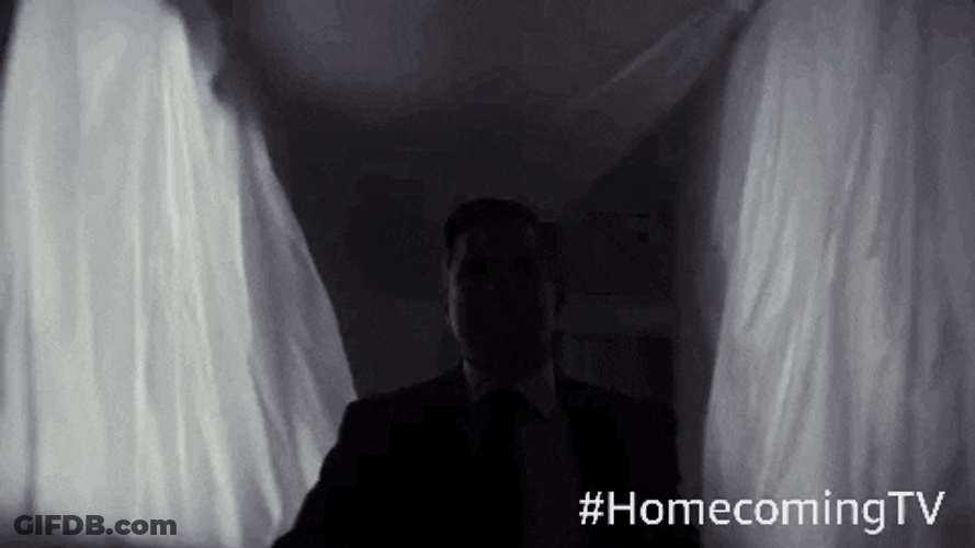 Guy Walking Fast To Deliver News GIF