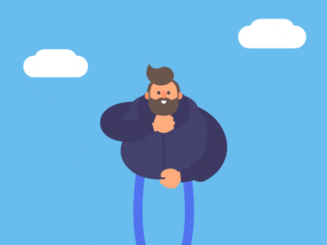 Guy Wears Different Colors Sweater Weather GIF