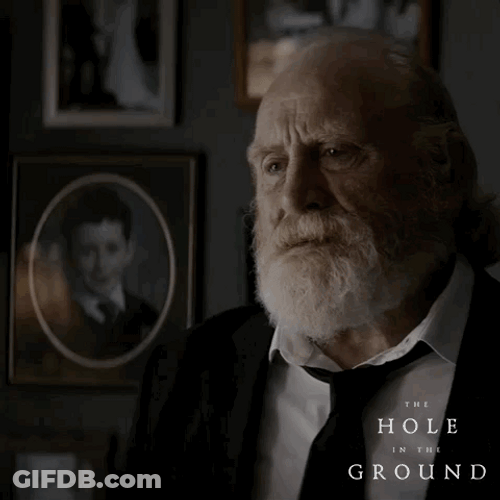 Guy With A White Beard Holes Movie GIF