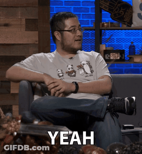 Guy With Glasses Yeah Right GIF