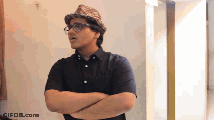 Guy With Hat Oh No Anyway GIF