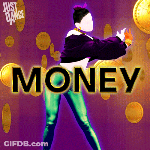 Guys Are Getting You Paid With Money Everywhere GIF