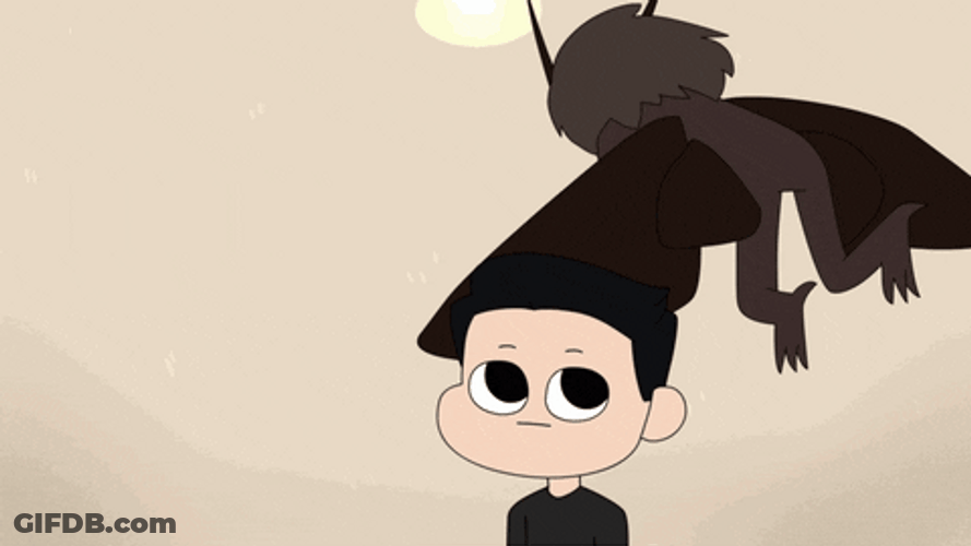 Guys Swipe Off The Moth GIF