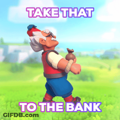 Guys You Are Getting Paid At The Bank GIF