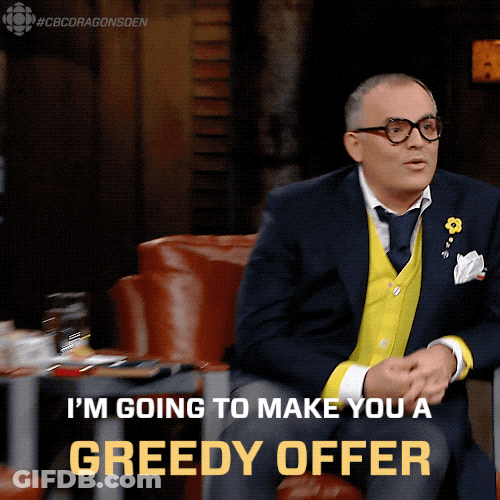 Guzzo Making Greedy Offer GIF