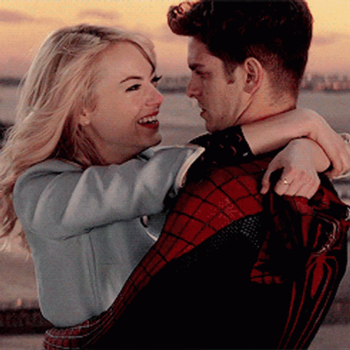 Gwen Stacy Emma Stone Spiderman GIF