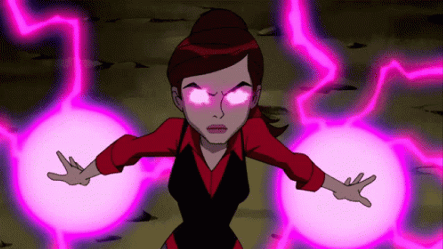 Gwen Tennyson Energy Beams GIF