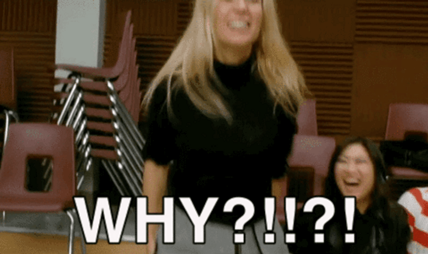 Gwyneth Paltrow Screaming Why GIF