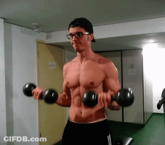 Gym Body Workout Fit GIF
