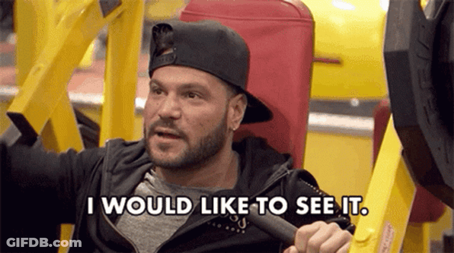 Gym Man I Would Like To See It GIF