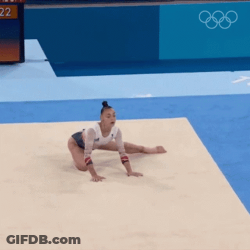 Gymnastics Jennifer Gadirova Turn Around GIF
