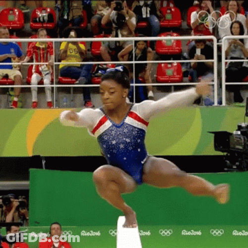 Gymnastics Simone Biles GIF