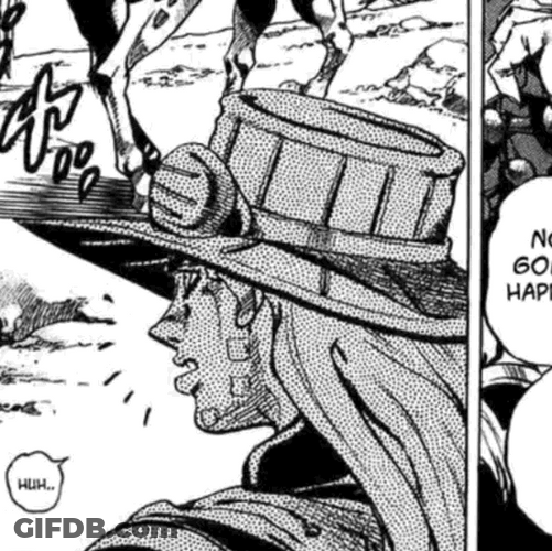 Gyro Zeppeli Manga GIF