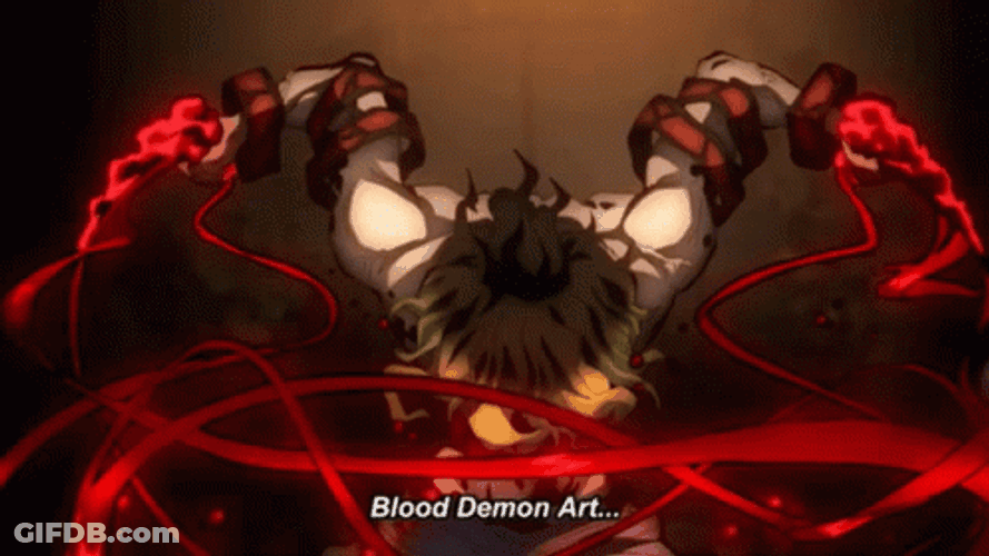 Gyutaro Blood Demon Art GIF