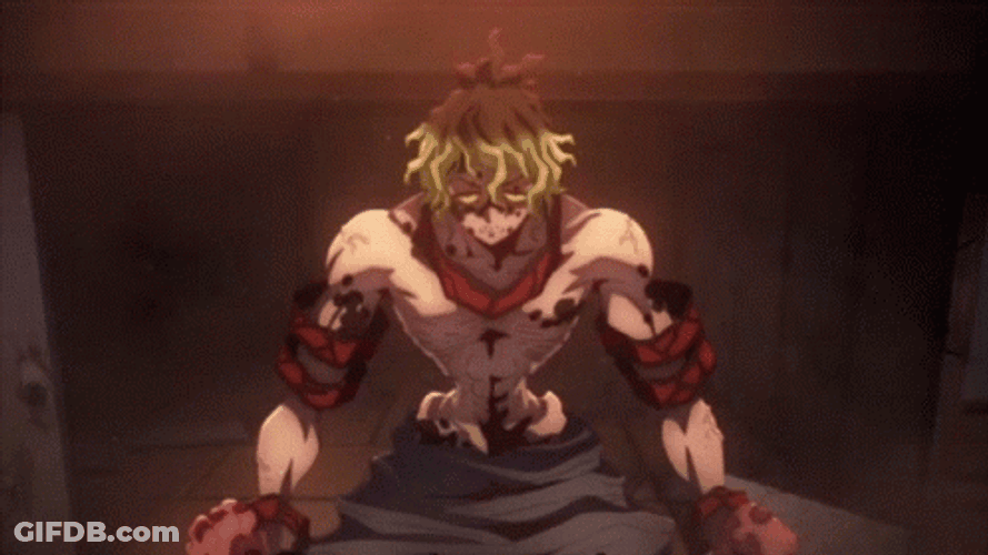 Gyutaro Demon Slayer Rehearsed GIF