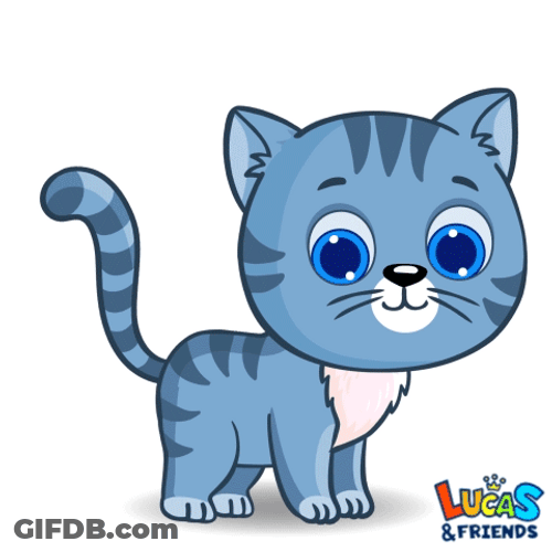 Ha Blue Cat Lucas Friends Laughing GIF